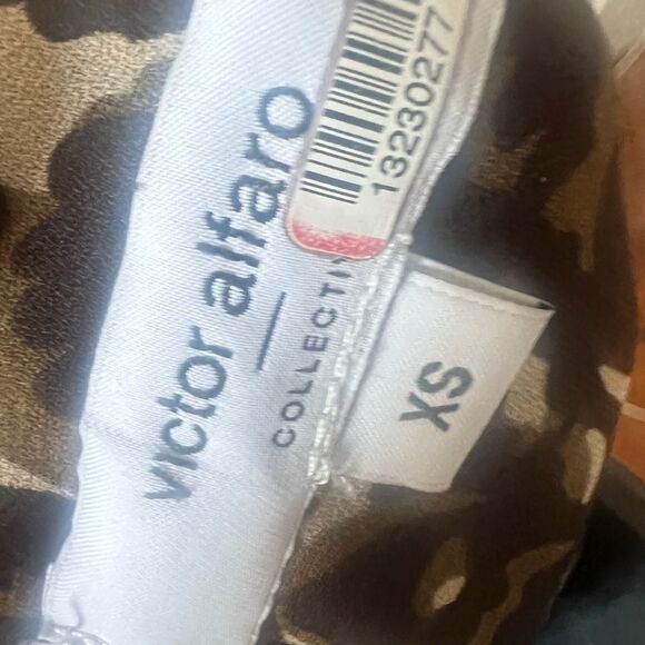 Victor Alfaro Collective Animal Print Midi Dress Women’s Size XS - Picture 7 of 7